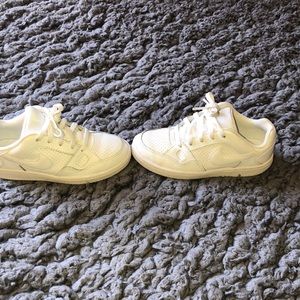 Nike kids white Air Force 1